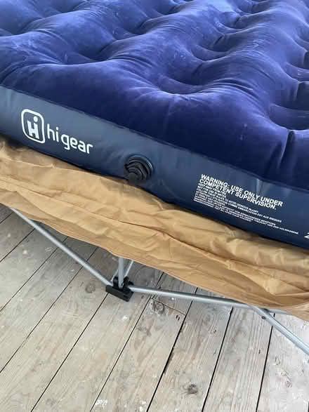Photo of free Double foldaway bed, air mattress (E10) #3