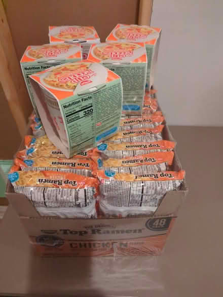 Photo of free Top Ramen boxes (North Laurel) #1