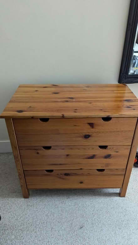 Photo of free Wooden chest of drawers (Guildford GU1) #1