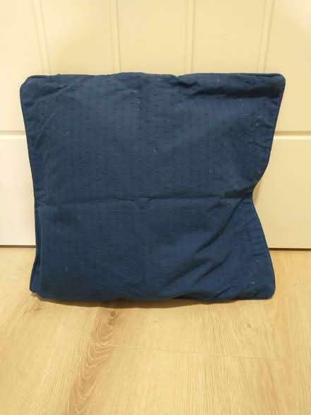 Photo of free Feater Filled Cushion Navy Cover (HA5 2NN) #1
