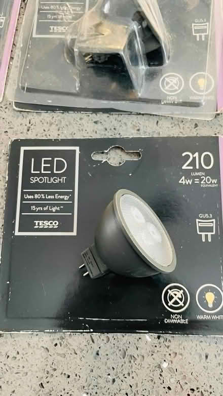 Photo of free 8 x LED Light Bulbs for downlighters. GU5.3 (Old Dean GU15) #1