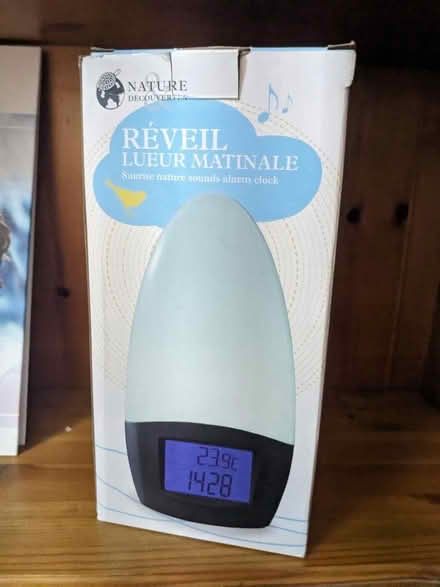 Photo of free Egg-shaped alarm clock (Southdown) #1
