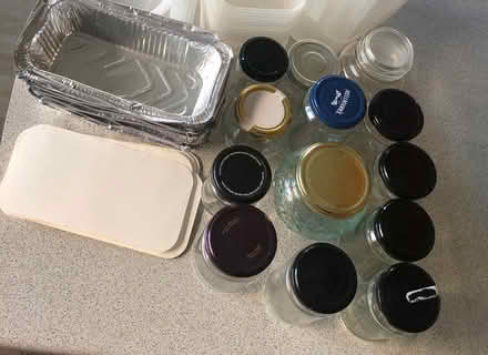 Photo of free Glass jars and foil food trays (Earlsdon CV5) #1