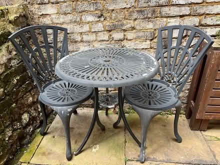Photo of free Garden table + 2 chairs (Bayswater W2) #1