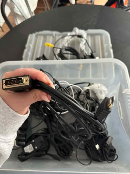 Photo of free Various wires and chargers (Bexley DA5) #4