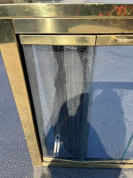 Photo of free Brass Fireplace Screen (Heavy) (Chadds Ford/Garnet Valley) #2