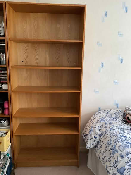 Photo of free Tall wooden shelf units (Braughing SG11) #1