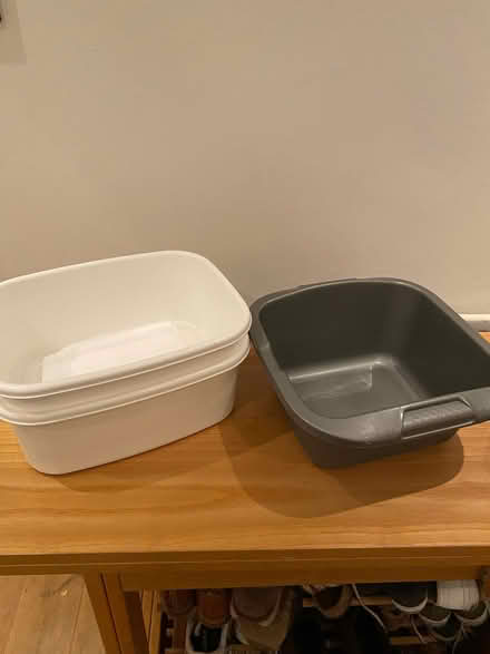 Photo of free Washing up bowls (Merton Park SW19) #1