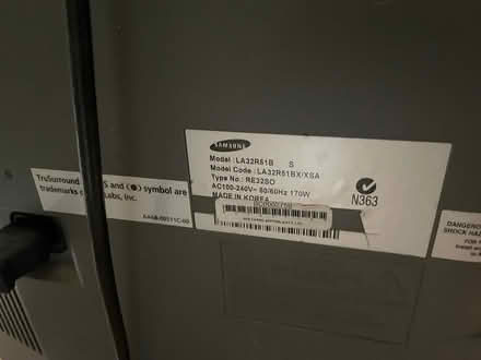 Photo of free Samsung TV (Sydney) #2