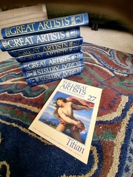 Photo of free Great Artists magazine collection (Halfway S20) #1