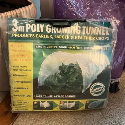 Photo of free 3m poly growing tunnel (Bletchley MK3) #1
