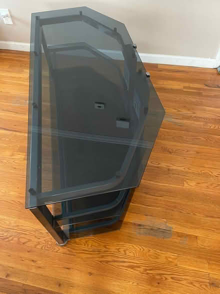 Photo of free Glass TV Stand (Jamaica Queens) #3