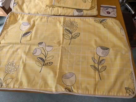 Photo of free Next bedding set - king size duvet cover & pillowcases (Hallgarth LA9) #1