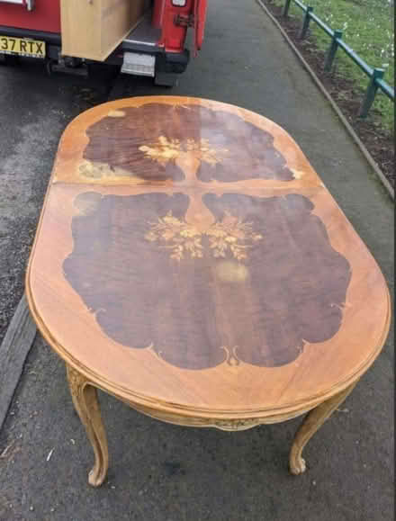 Photo of free Large oranate dining table (Bournville) #2