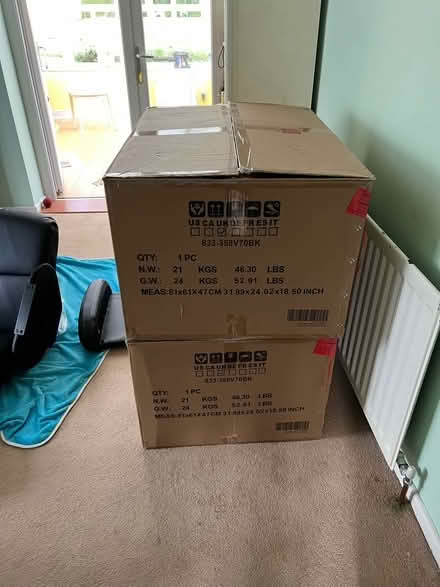 Photo of free 2 large cardboard boxes (Rowlands Gill NE39) #2