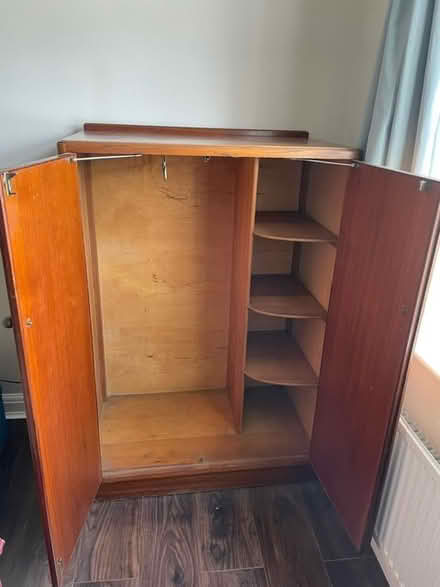 Photo of free Small wooden wardrobe (TA8 burnham on sea) #2