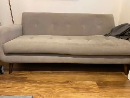 Photo of free Mid century style grey sofa (SG5) #1