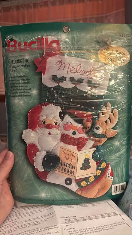 Photo of free Christmas stocking kit (Wilmington) #1