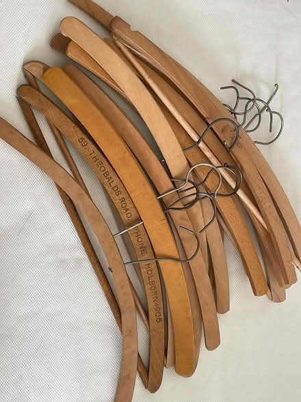 Photo of free Wooden Coathangers (NW Chichester) #1