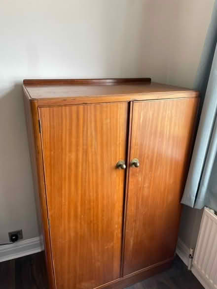 Photo of free Small wooden wardrobe (TA8 burnham on sea) #3