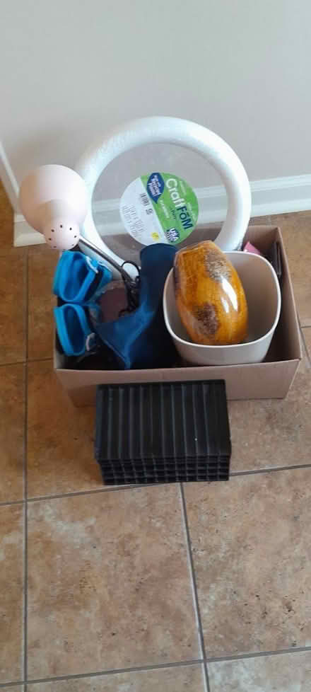 Photo of free box of left over yard sale items (Amber meadows 21702) #1