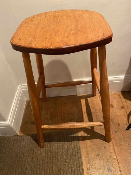 Photo of free Tall bar stool (Merton Park SW19) #2