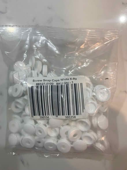 Photo of free Plastic screw covers (City Centre NR3) #1