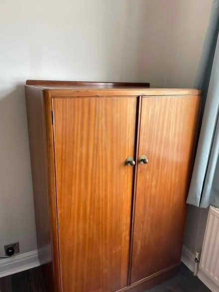 Photo of free Small wooden wardrobe (TA8 burnham on sea) #1