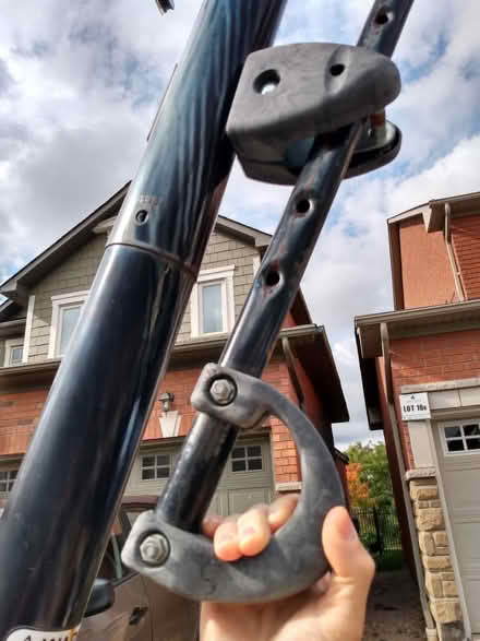 Photo of free Used basketball net frankensteined (Richmond Hill) #2