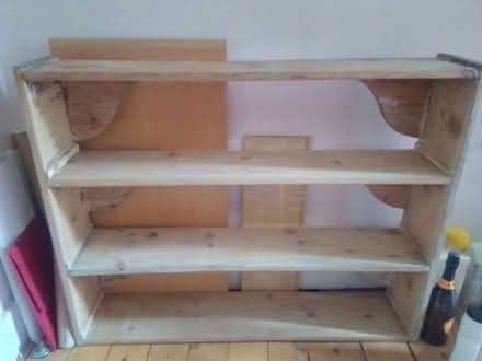 Photo of free Wooden shelves (Streatham Park SW16) #1