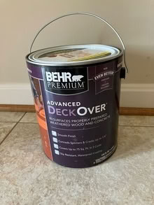 Photo of free 1 Gallon Deck Over (20876) #2