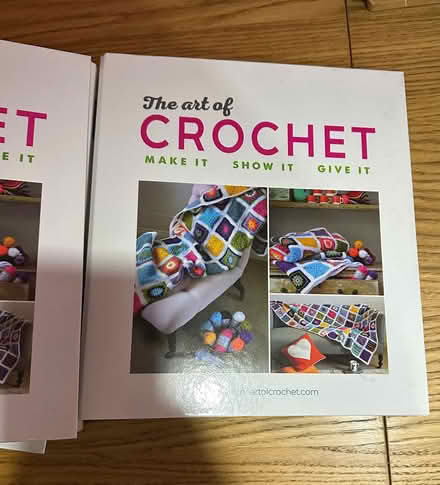 Photo of free The Art of Crochet Ring Binders (Goffs Oak EN7) #1