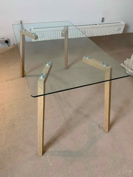 Photo of free Glass Top Modern Dining Table (Langley Park DH7) #2