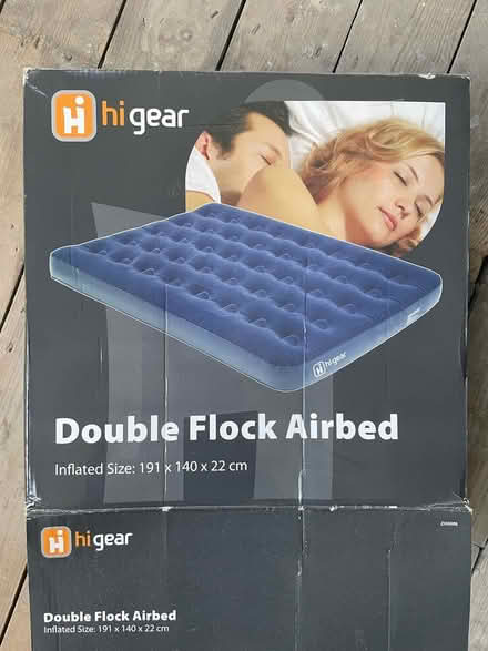 Photo of free Double foldaway bed, air mattress (E10) #4