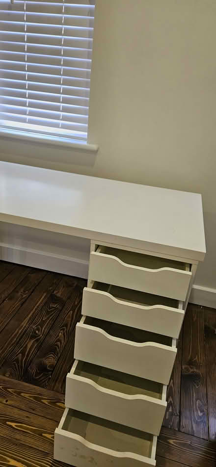 Photo of free Ikea desk with Alex drawers (Templeogue, Dublin) #3