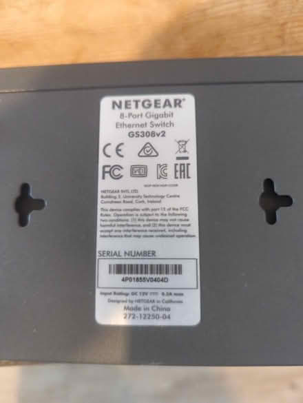 Photo of free Netgear Homeplug 8 Port Switch (CT1) #2