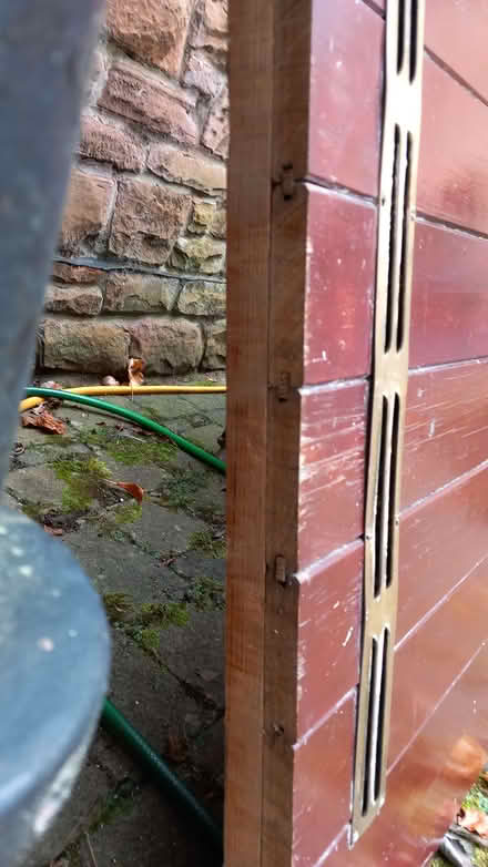 Photo of free External door with window and bottom vent. (Appleby-in-Westmorland CA16) #1