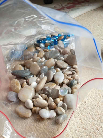 Photo of free Pebbles and glass nuggets for flower arranging or crafts (Lakenham NR1) #1