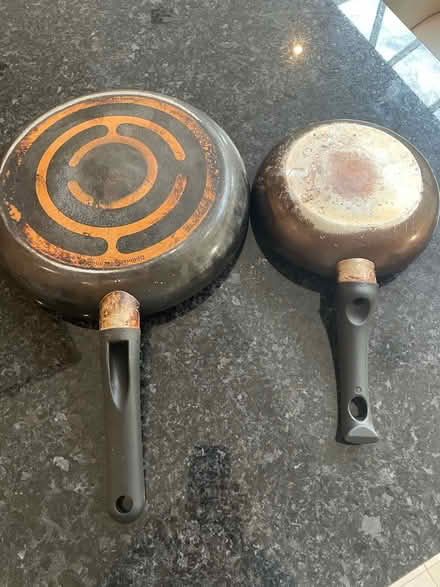 Photo of free 2 frying pans (Southfields SW19) #2