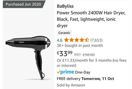 Photo of free Hairdryer (Sutton) #1