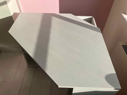 Photo of free IKEA Corner Desk with under shelves (Blackrock Dublin) #3