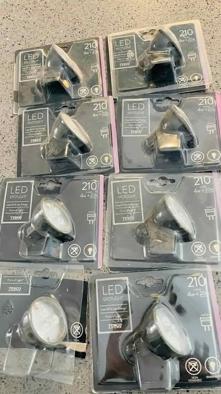 Photo of free 8 x LED Light Bulbs for downlighters. GU5.3 (Old Dean GU15) #3