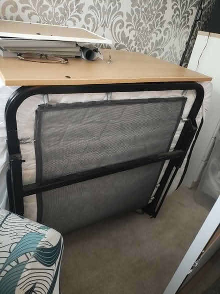 Photo of free Single fold up bed with mattress (RG21) #1