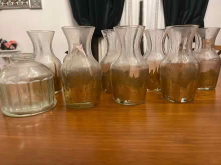 Photo of free Gilded bud vases (Caldwell) #1