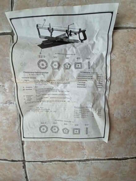 Photo of free Mitre saw - hand saw (Slough central SL1) #3