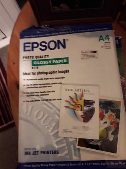 Photo of free Paper and labels for inket printer (Musselburgh EH21) #1