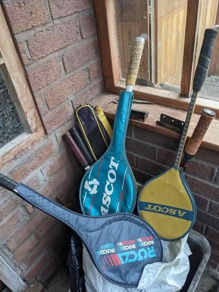 Photo of free Squash rackets 1980s (Higher Poynton SK12) #1