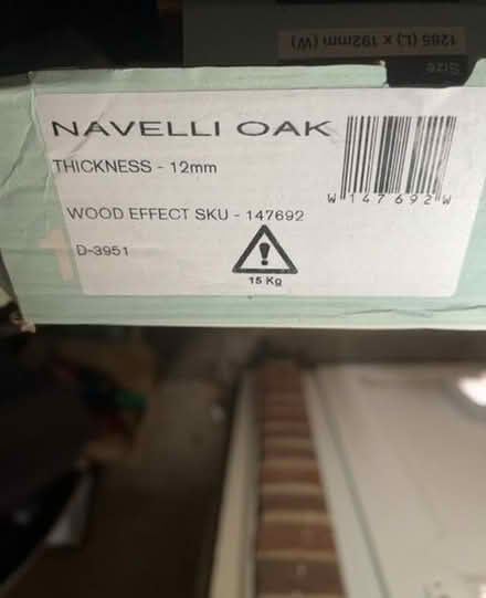 Photo of free Opened Pack Of Laminate Flooring (CT21) #2