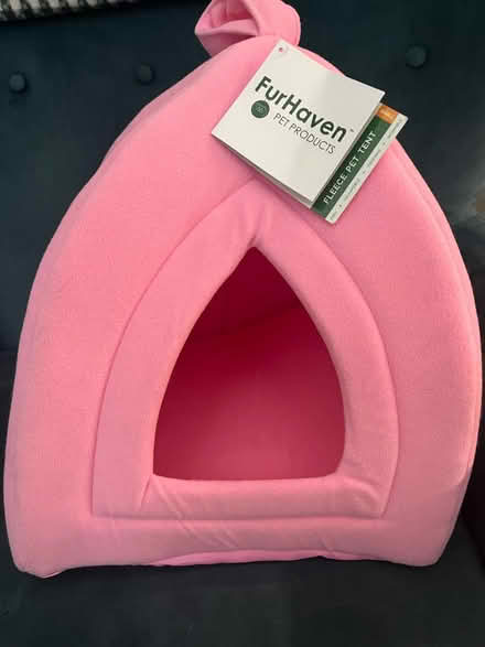 Photo of free FurHaven Fleece Pet Tent (Mosswood) #1