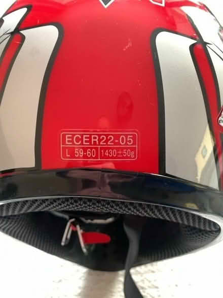 Photo of free Motorcross style helmet (Lymm WA13) #3